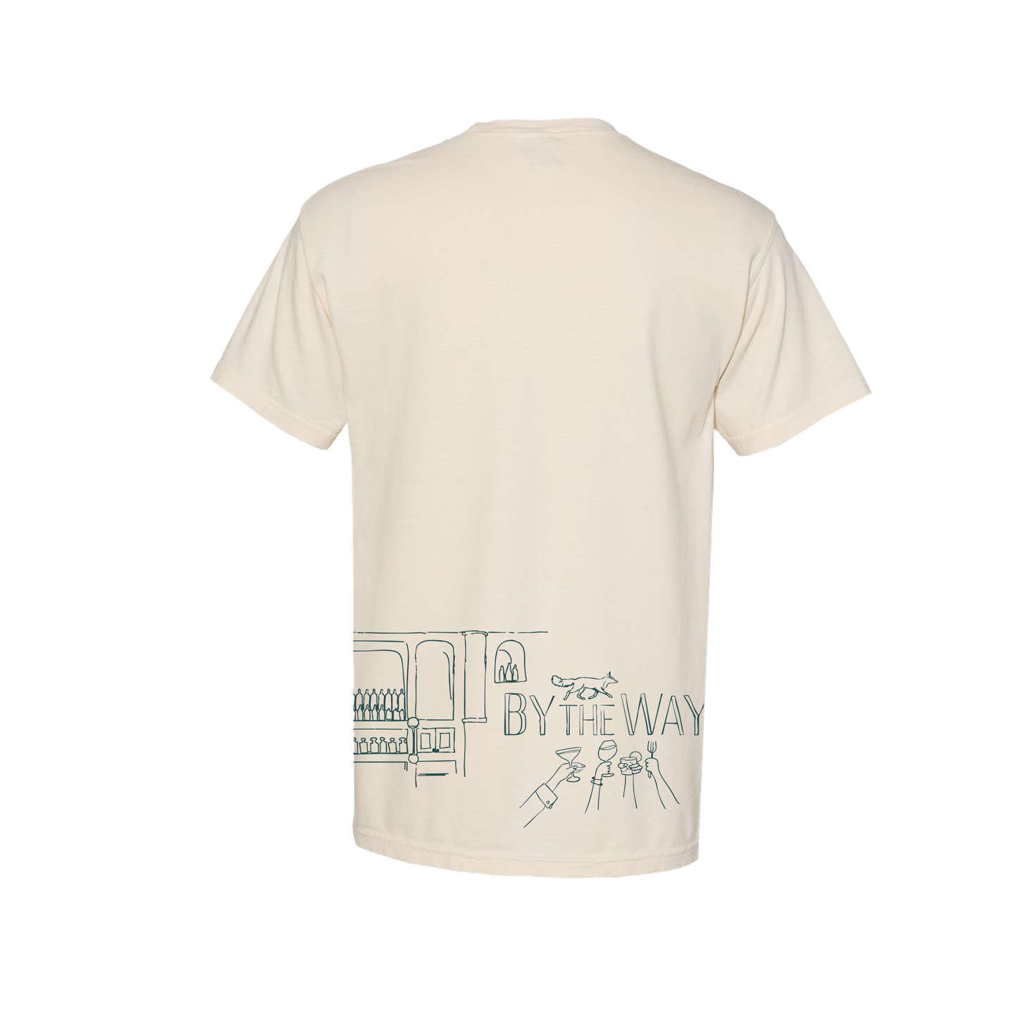 BTW Foxy Feast Wrap Around Tee