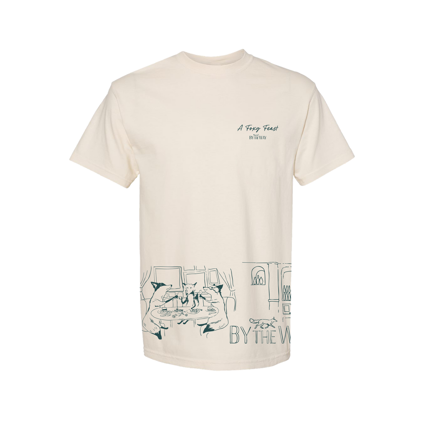 BTW Foxy Feast Wrap Around Tee